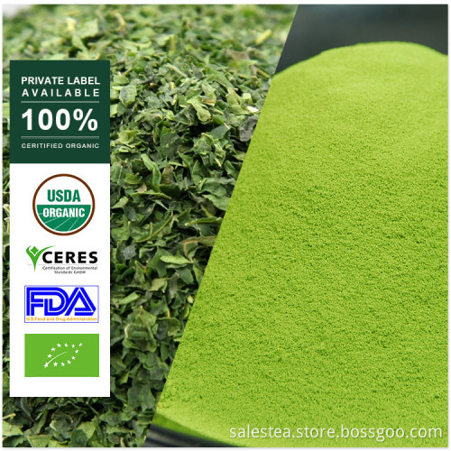 Privat etikett Organic Mulberry Matcha Green Tea Pulver